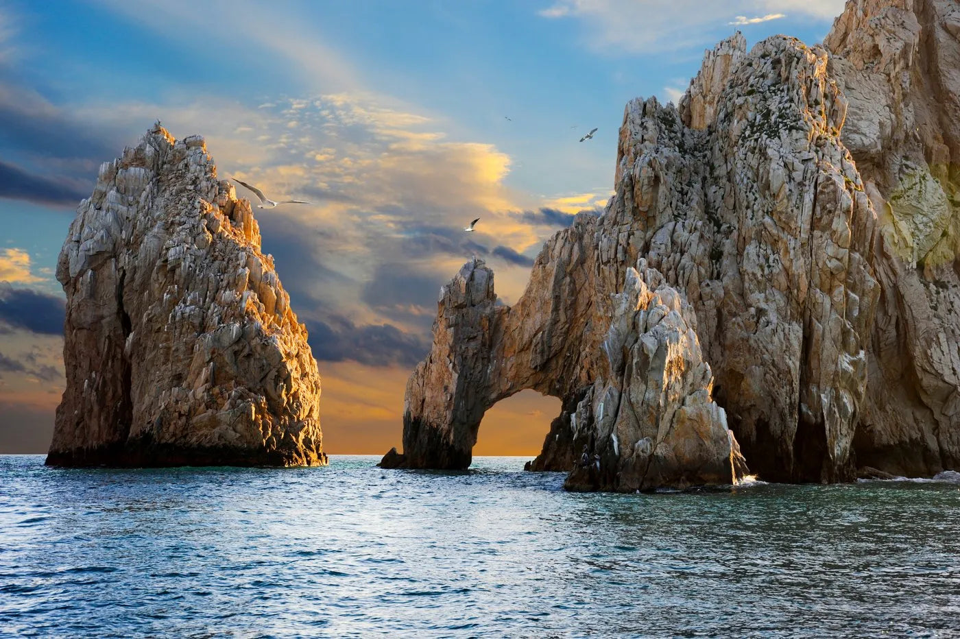Cabo San Lucas beach and rock arch