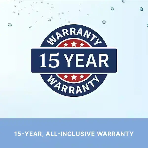 15-year warranty